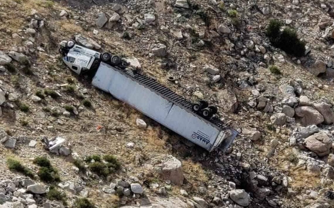 Vuelca Tr Iler En La Rumorosa El Conductor Result Herido La Voz De